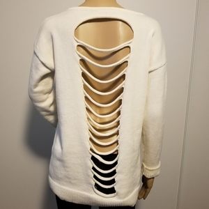 Express Open Back Sweater